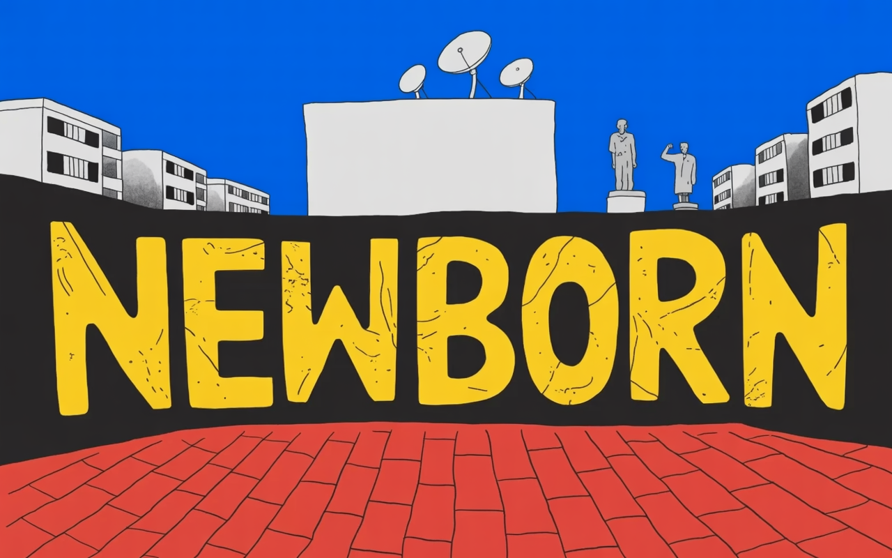 Prishtina - NEWBORN monument